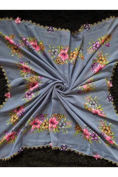 Beykan handmade Κεντημένο με βελόνες κασκόλ/Υεμένιο/Για γραφή/Για χαρτομάντιλο