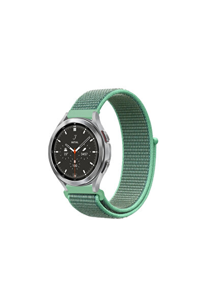 eco port Watch 22mm Mesh Velcro Strap - Turquoise1