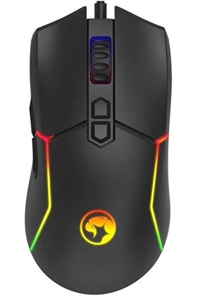 Generic Marvor M655 Gaming Mouse, RGB, USB, 12000DPI, Black