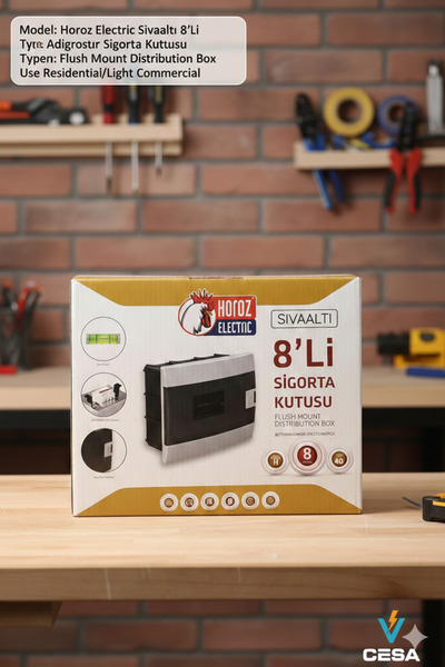 cesaa elektirik HOROZ ELEKTRİK SIVA ALTI SEKİZLİ SİGORTA KUTUSU