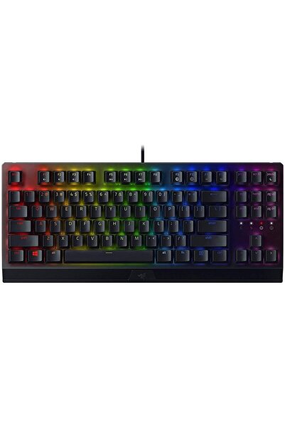 Generic لوحة مفاتيح الألعاب Razer BlackWidow V3 بدون لوحة أرقام: مفاتيح ميكان...