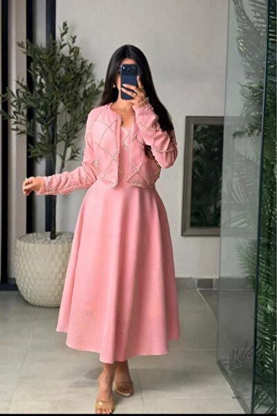 narvenia Elegance Noir Tulle Dress with Stones