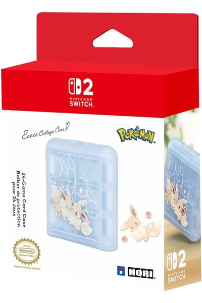 Generic Hori Eevee Cottage Core 24-Game Card Case