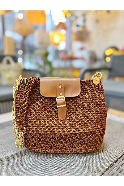 AY TASARIM MAKROME Knitted arm bag