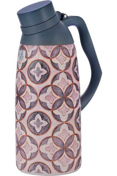 Generic ترمس رانيا الكلاسيكي، سعة 2.5 لتر، وعاء داخلي من الفولاذ، غلاف خارجي ...