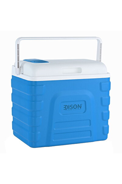 Generic ثلاجة سفر من إديسون، سعة 20 لترًا، 40 واط - أزرق