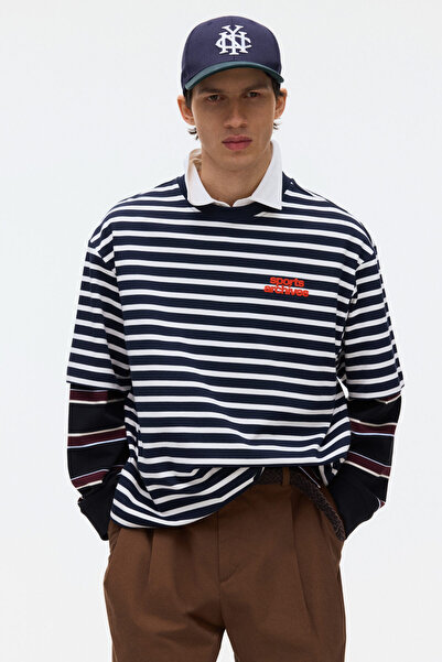 H&M Pamuklu Tişört Loose Fit