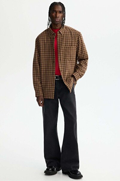 H&M Relaxed Fit Wool-blend shirt