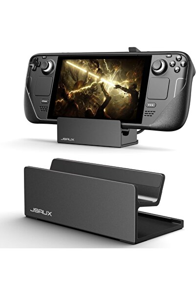 Generic حامل JSAUX الرسمي لقاعدة Steam Deck/ROG Ally مع حافظة، مصنوع من سبائك...