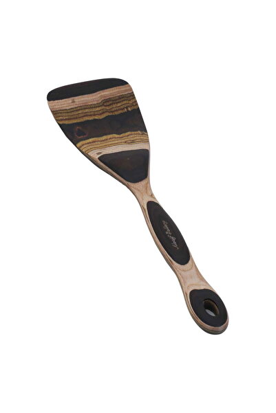 Generic Al Saif Gallery Wood Food Stirring Spoon, 32 x 8 cm - Brown
