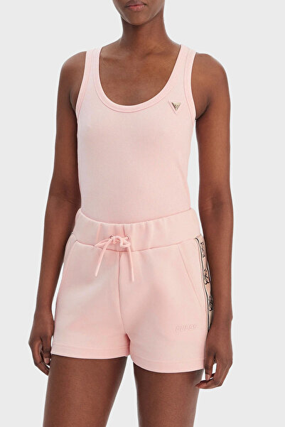 Guess Colette Fitilli Kalın Askılı Regular Fit Yuvarlak Yaka Top V4YP06K8RT2 ...