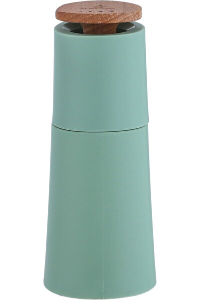 Generic مطحنة توابل بلاستيكية من معرض السيف، مع غطاء - أخضر