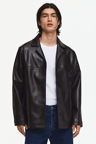 H&M Kaplamalı Ceket