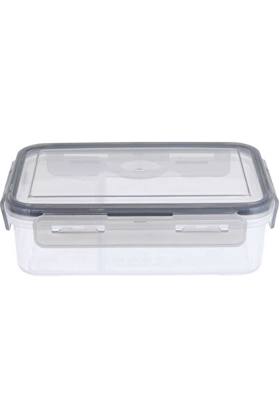 Generic Al Saif Gallery Plastic Food Container with Lid, 1 Liter, 20x14x6 cm,...