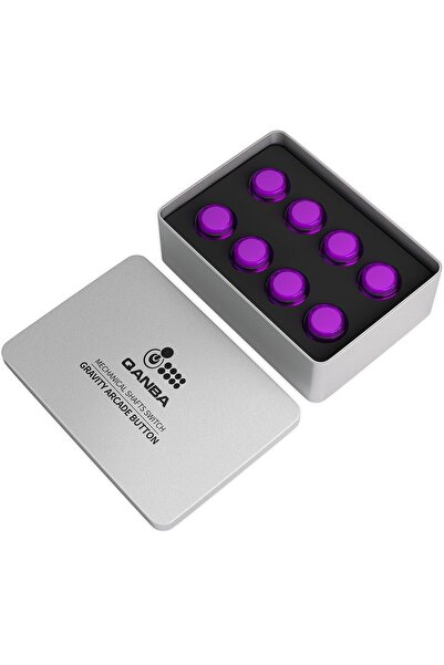 Generic أزرار ضغط صامتة ميكانيكية من نوع QANBA Gravity KS، 30 مم، قابلة للترك...