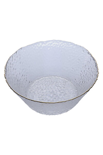 Generic طبق زجاجي من معرض السيف، 9.5×21×12.6 سم، دائري، عميق - شفاف