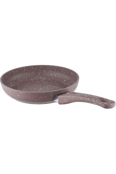 Generic مقلاة جرانيت سافلون، 1.10 لتر، 20 سم - بني