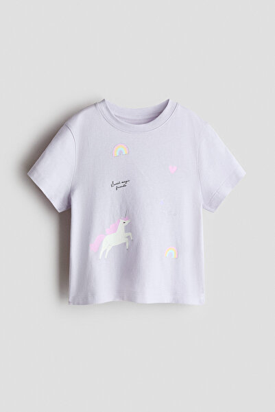 H&M Baskılı Tişört