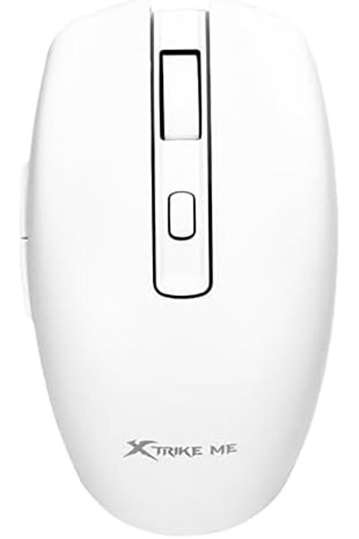 Generic فأرة ألعاب لاسلكية XTRIKE ME بيضاء - GW-224