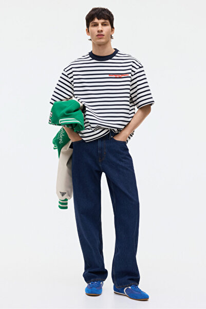 H&M Pamuklu Tişört Loose Fit