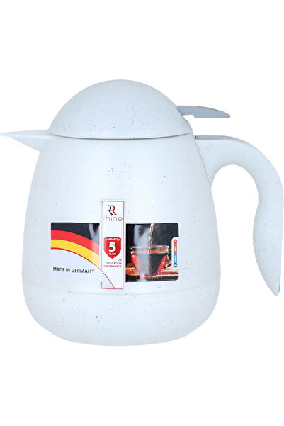 Generic ترمس الراين، 0.5 لتر، ضاغط، وعاء داخلي من الزجاج الحراري، غلاف خارجي ...