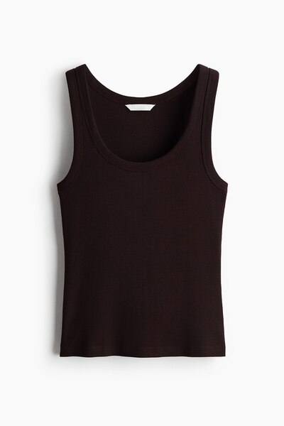 H&M Ribanalı Kolsuz Üst