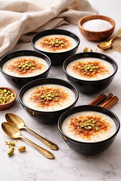 Luminarc Carine Set of 6 Black Bowls |   Presentation Bowl for Desserts, Rice...