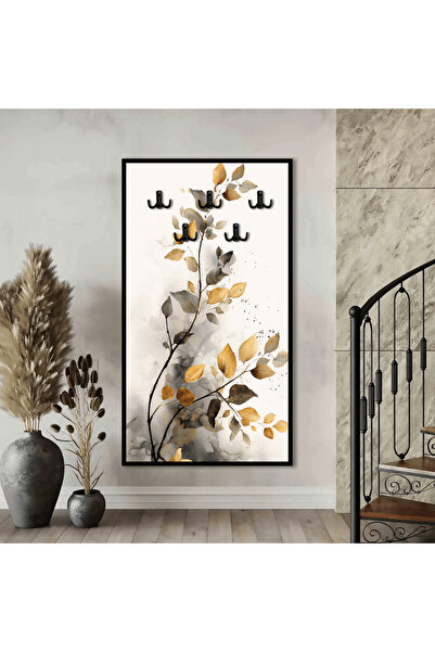 designadv Tree branch hanging plates - black frame