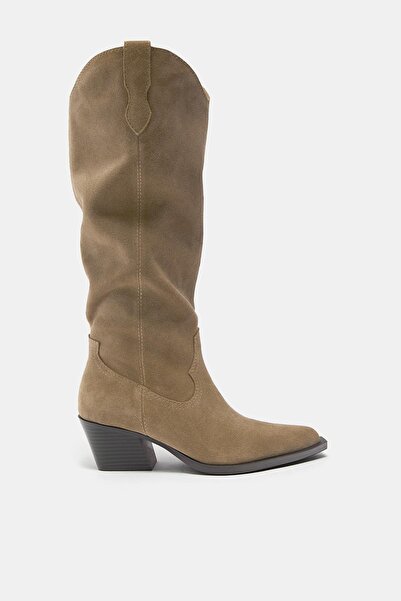 Pull & Bear Kovboy deri bot