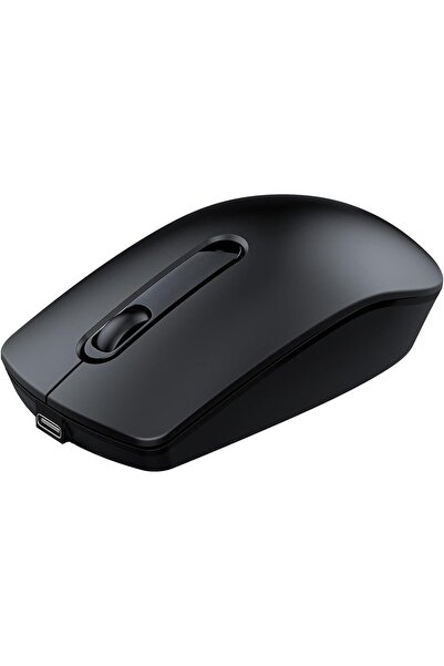 Generic ماوس لاسلكي قابل لإعادة الشحن، ثنائي الوضع (بلوتوث 5.1 + 2.4 جيجا هرت...