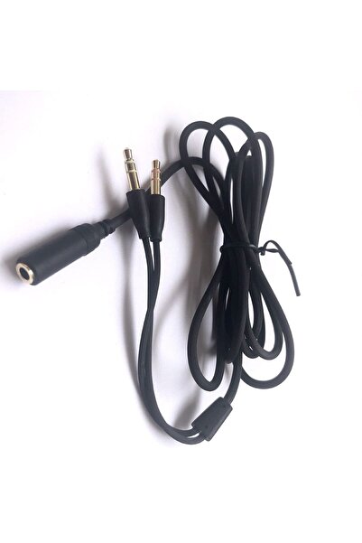 Generic LZYDD Headset Y Splitter Audio Cable Separate Microphone Headphone Po...