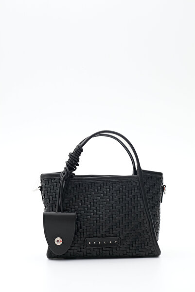 Sisley حقيبة كتف نسائية سوداء SLY372