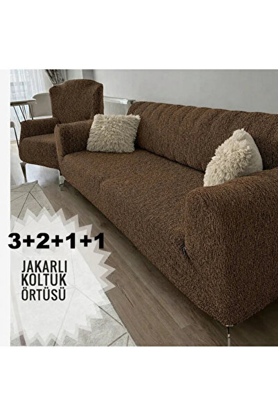 TUCHMALL Prekrivač za sofu 3+2+1+1 Set Elastična Elastično Perivo Kauč na raz...