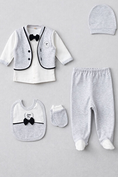 Rain Baby Baby Set Cotton 5 Piece Baby Boy Set 0-3 Months