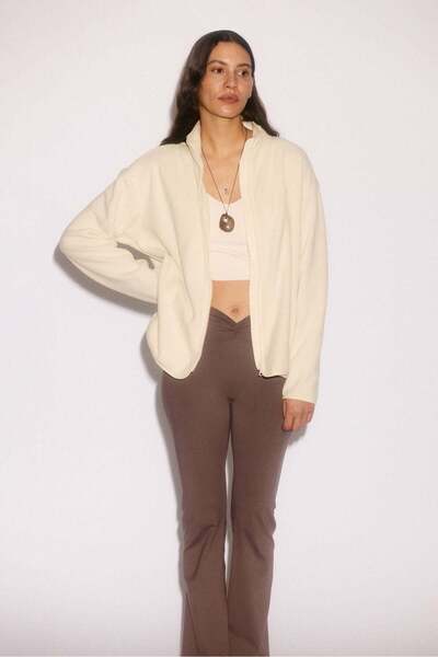 H&M Regular Fit Fleece sports jacket