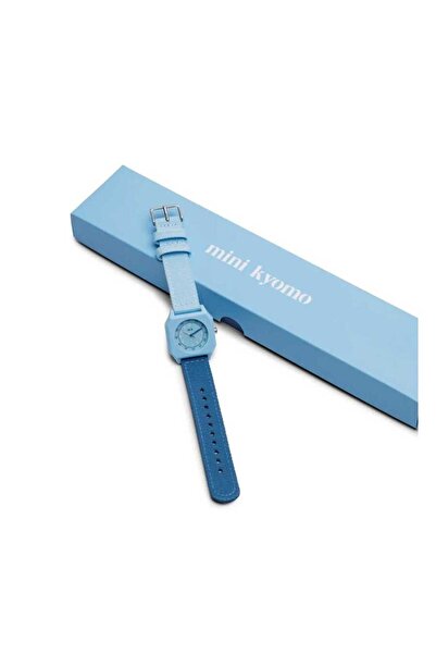 Mini Kyomo Blue Cotton Candy Watch Mavi Pamuk Şeker Kol Saati MK10