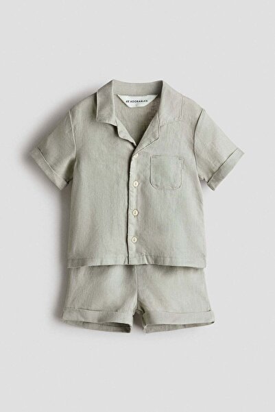 H&M 2-piece linen set