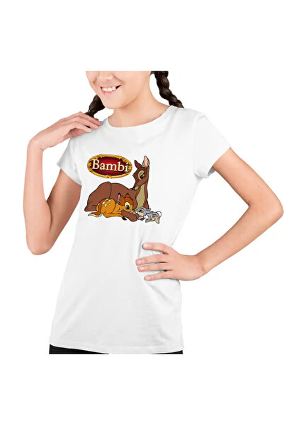 OEM Παιδικό Κοριτσίστικο T-Shirt Bambi Mama Thumper Deer Forest