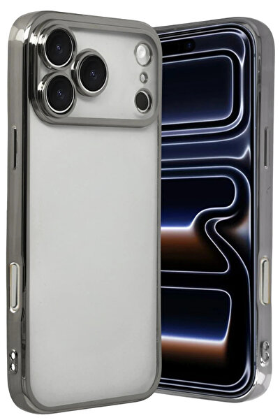 NewFace DRNDS غطاء سيليكون لعدسة آيفون 17 - (151043) رمادي تيتانيوم