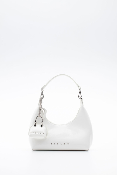 Sisley Women's Handbags Patent Leather White Sly343