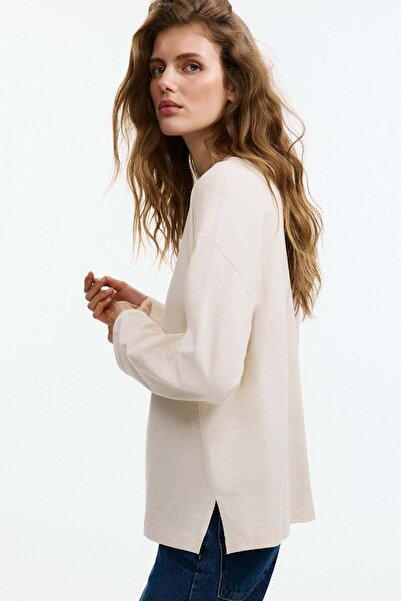 H&M Long-sleeved cotton top