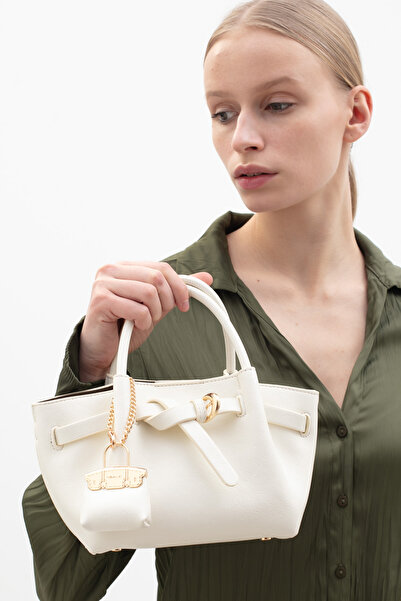 Matthew Cox حقيبة كتف نسائية بيضاء BYN2482
