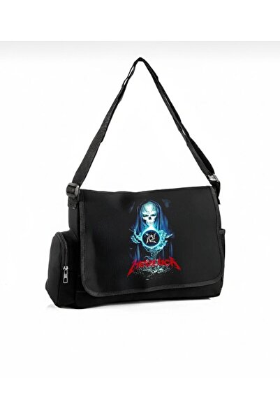 Weekeep Metallica Printed Unisex Messenger Bag/School Computer Bag