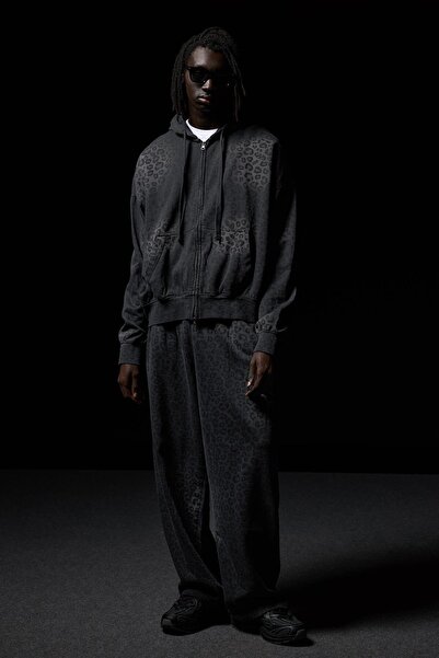 Bershka Desenli balon pantolon