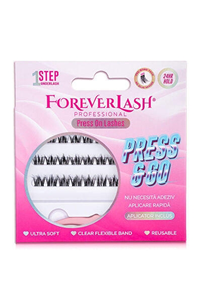 FOREVERLASH Gene false smoc autoadezive Moonlight, cu adeziv preaplicat