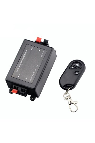 zola Wireless switch and remote control, for LED lighting, 15 m range, black