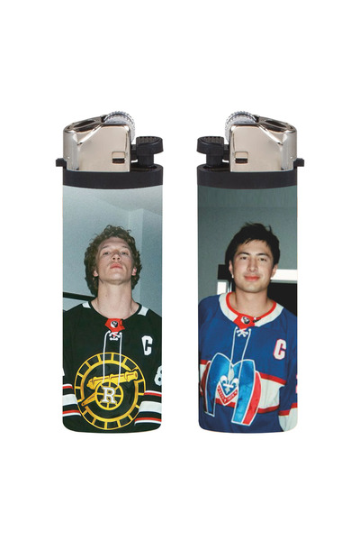 SARANG Çakmak 2 adet Heated Rivalry Kaplamalı Klasik Gazlı Çakmak