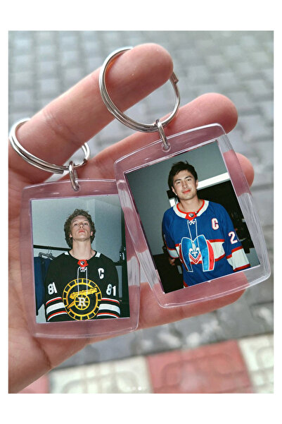 SARANG 2Pcs Transparent Frame Keychain - Heated Rivalry Couple