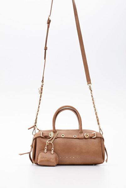 Sisley حقيبة كتف نسائية لون جملي SLY335