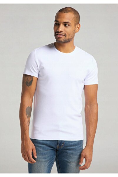 Mustang Tricou Barbati, Mustang, Alex C, Alb, Bumbac, Logo, 5XL